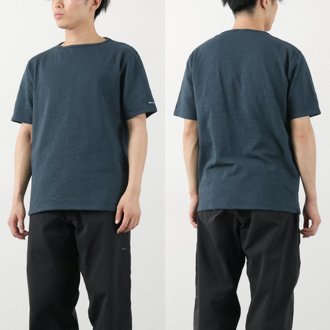 TIEASY(ティージー) HDCS ボートネック S/S バスク シャツ