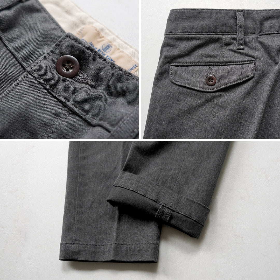 JAPAN BLUE JEANS(ジャパンブルージーンズ) 別注 RJB4600 オフィサー テーパード トラウザー