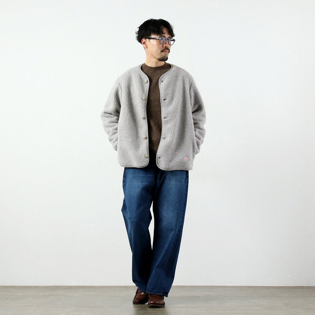 VINCENT ET MIREILLE(ヴァンソン エ ミレイユ) ボア カーディガン