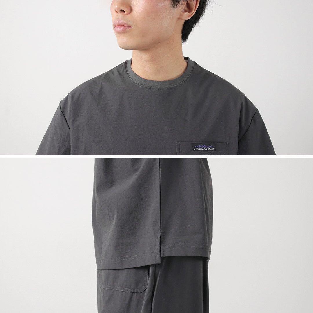 【30%OFF】THOUSAND MILE(サウザンドマイル) ショートスリーブTシャツ&ロングパンツ セット 2024年モデル