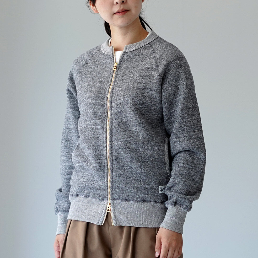 KEPANI(ケパニ) 別注 クルーネック フルジップ スウェット ジャケット