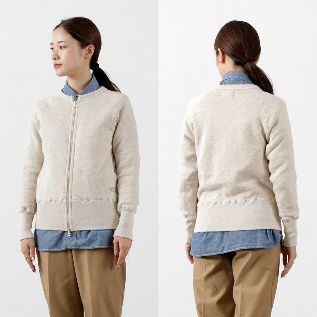 KEPANI(ケパニ) 別注 クルーネック フルジップ スウェット ジャケット