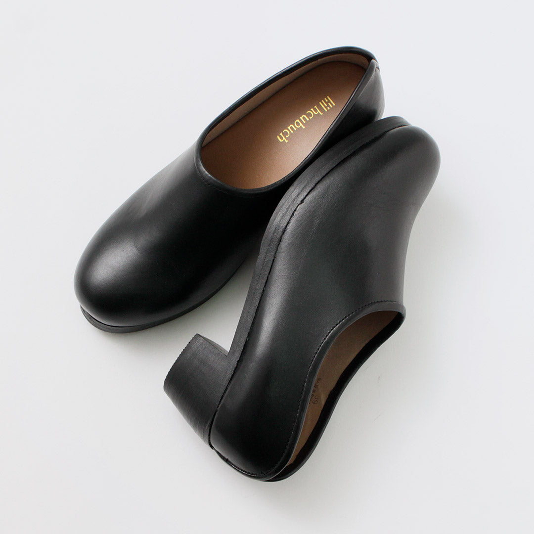 HCUBUCH(フーブ) カウレザーサボ(はまぐりがた)