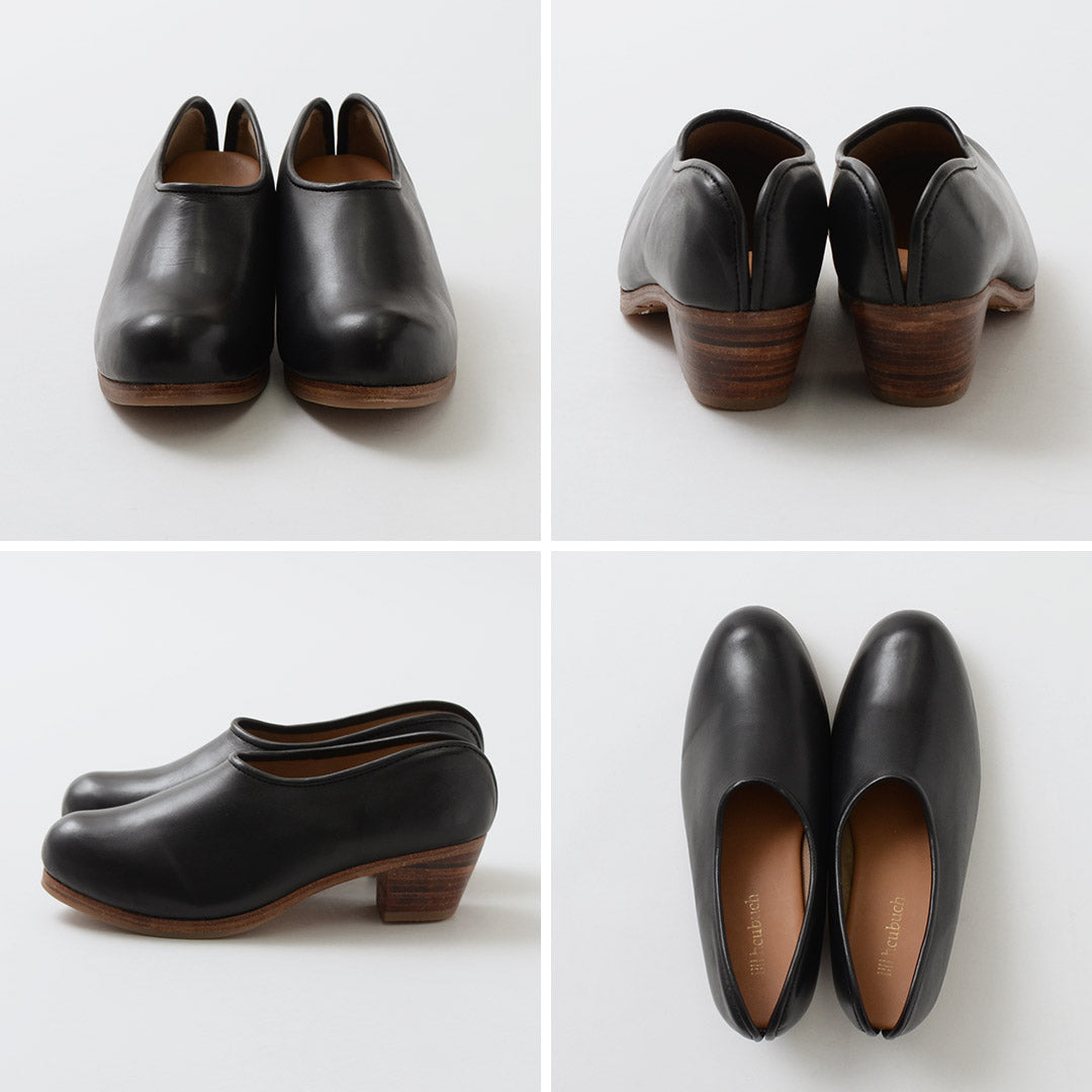 HCUBUCH(フーブ) カウレザーサボ(はまぐりがた)