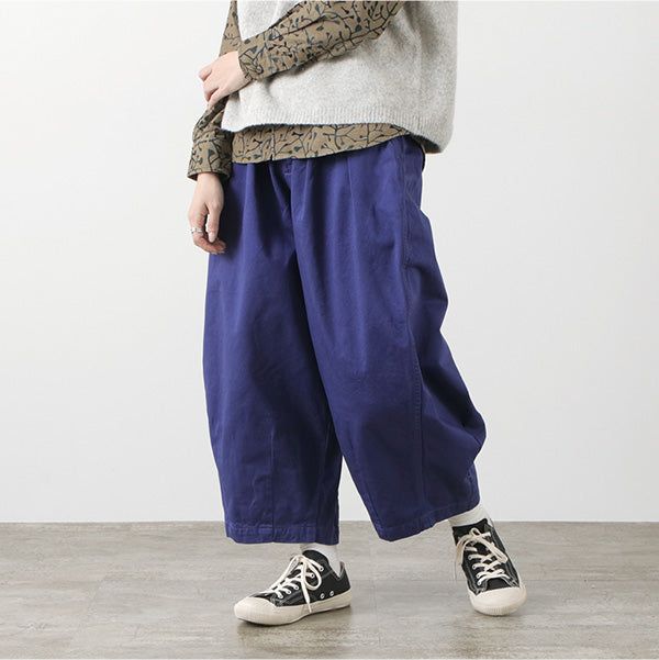 HARVESTY(ハーベスティ) コットンチノ サーカスパンツ