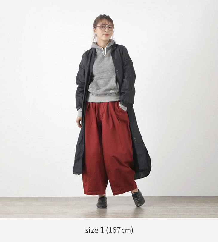 HARVESTY(ハーベスティ) コットンチノ サーカスパンツ