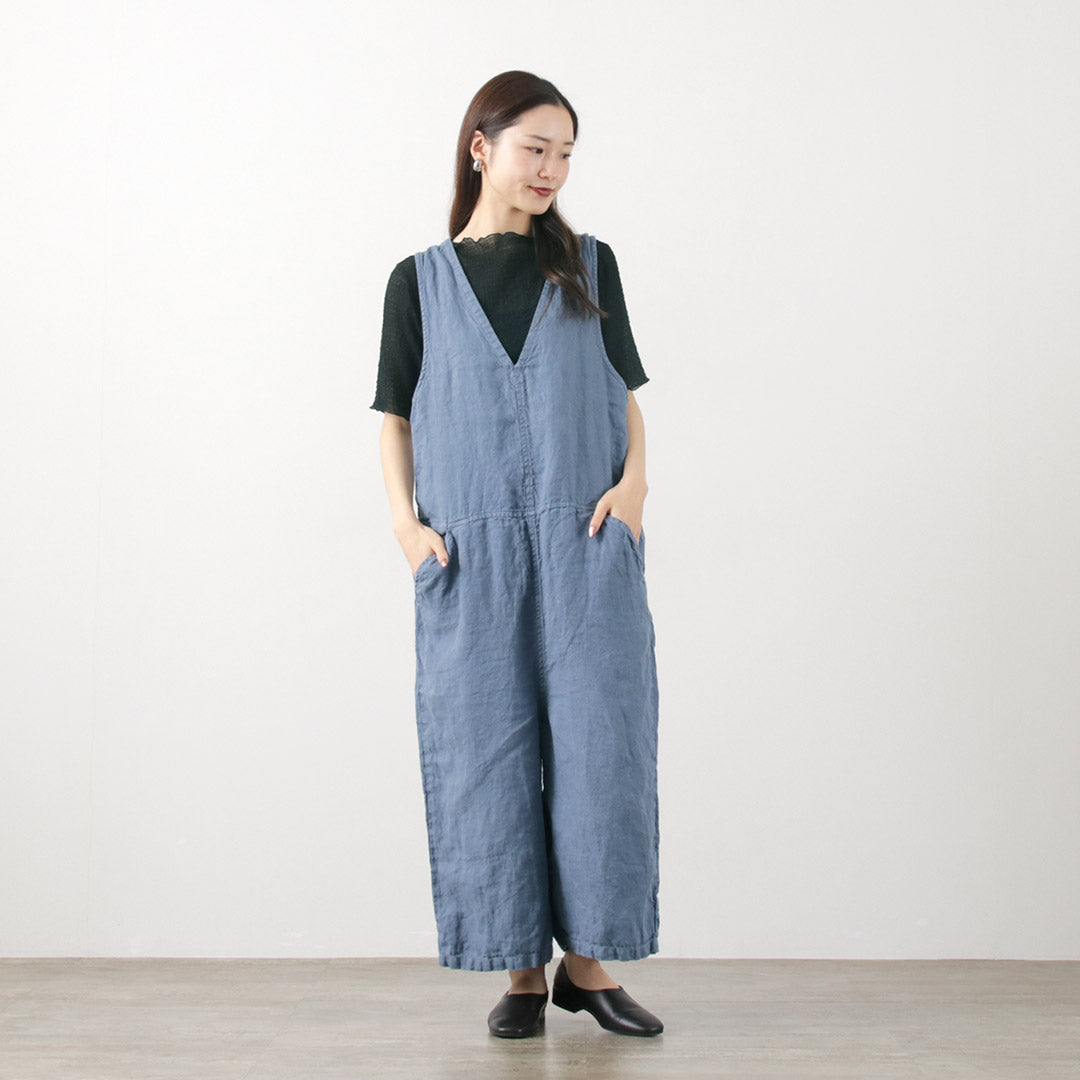 TUMUGU(ツムグ) ソリトリネン サロペット