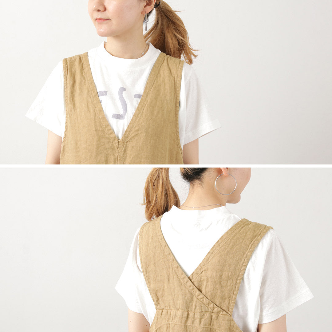 TUMUGU(ツムグ) ソリトリネン サロペット