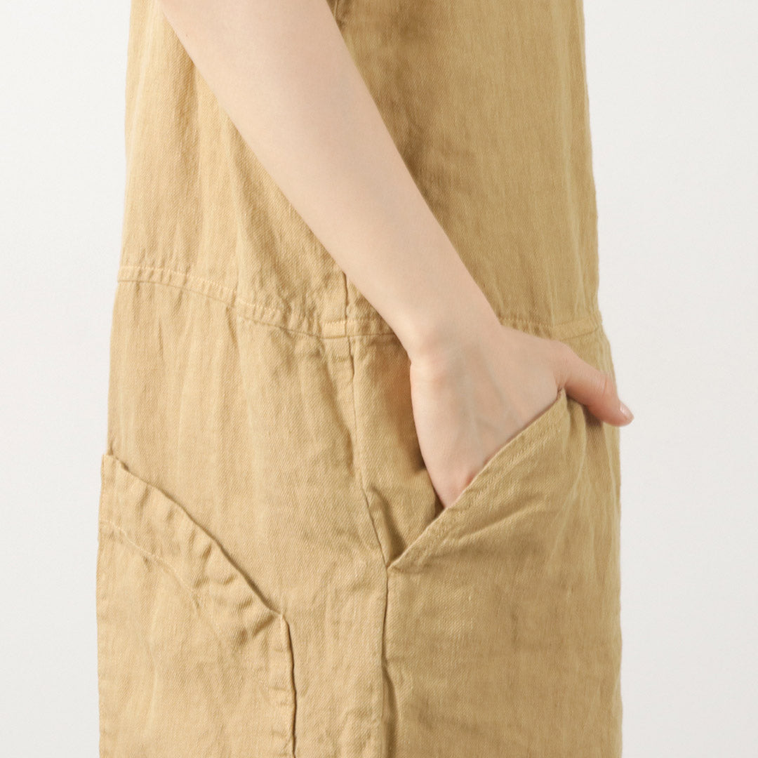 TUMUGU(ツムグ) ソリトリネン サロペット