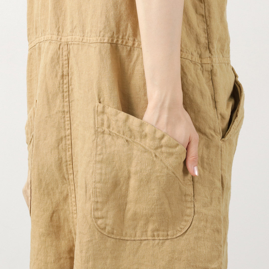 TUMUGU(ツムグ) ソリトリネン サロペット