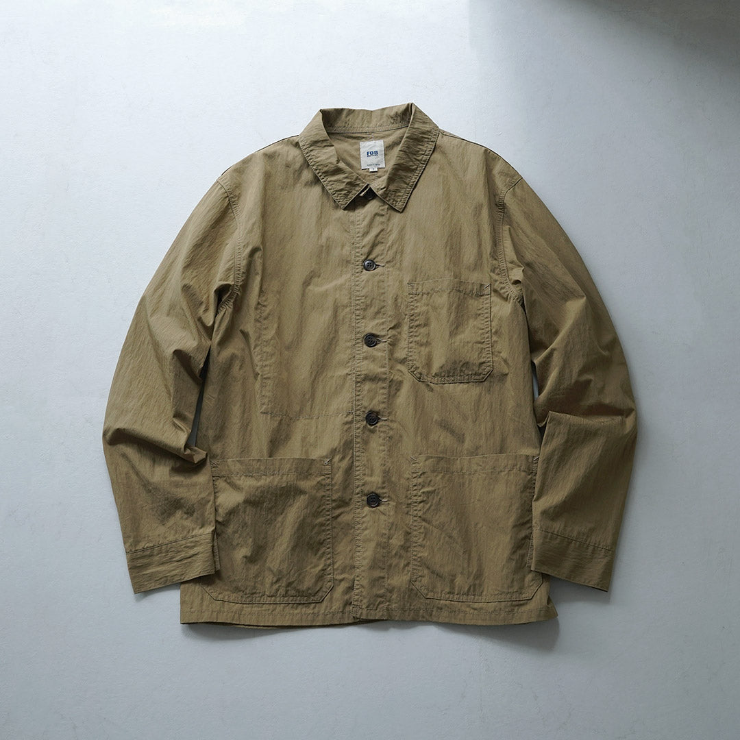 FOB FACTORY(FOBファクトリー) F2394 フレンチ シャツジャケット