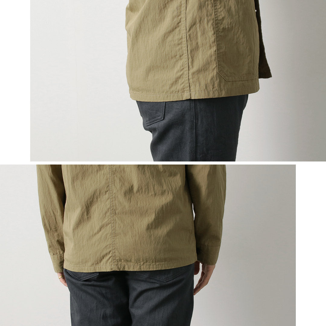 FOB FACTORY(FOBファクトリー) F2394 フレンチ シャツジャケット