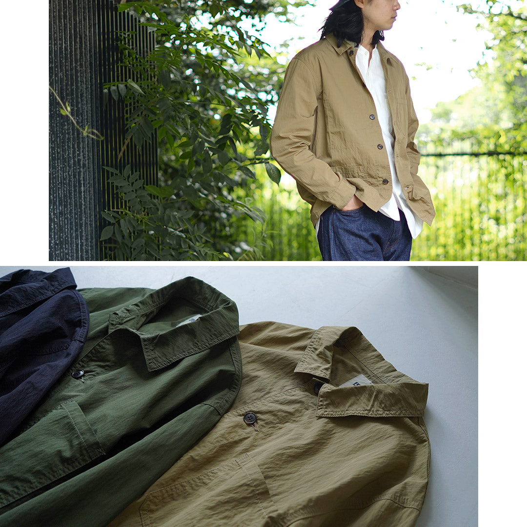FOB FACTORY(FOBファクトリー) F2394 フレンチ シャツジャケット