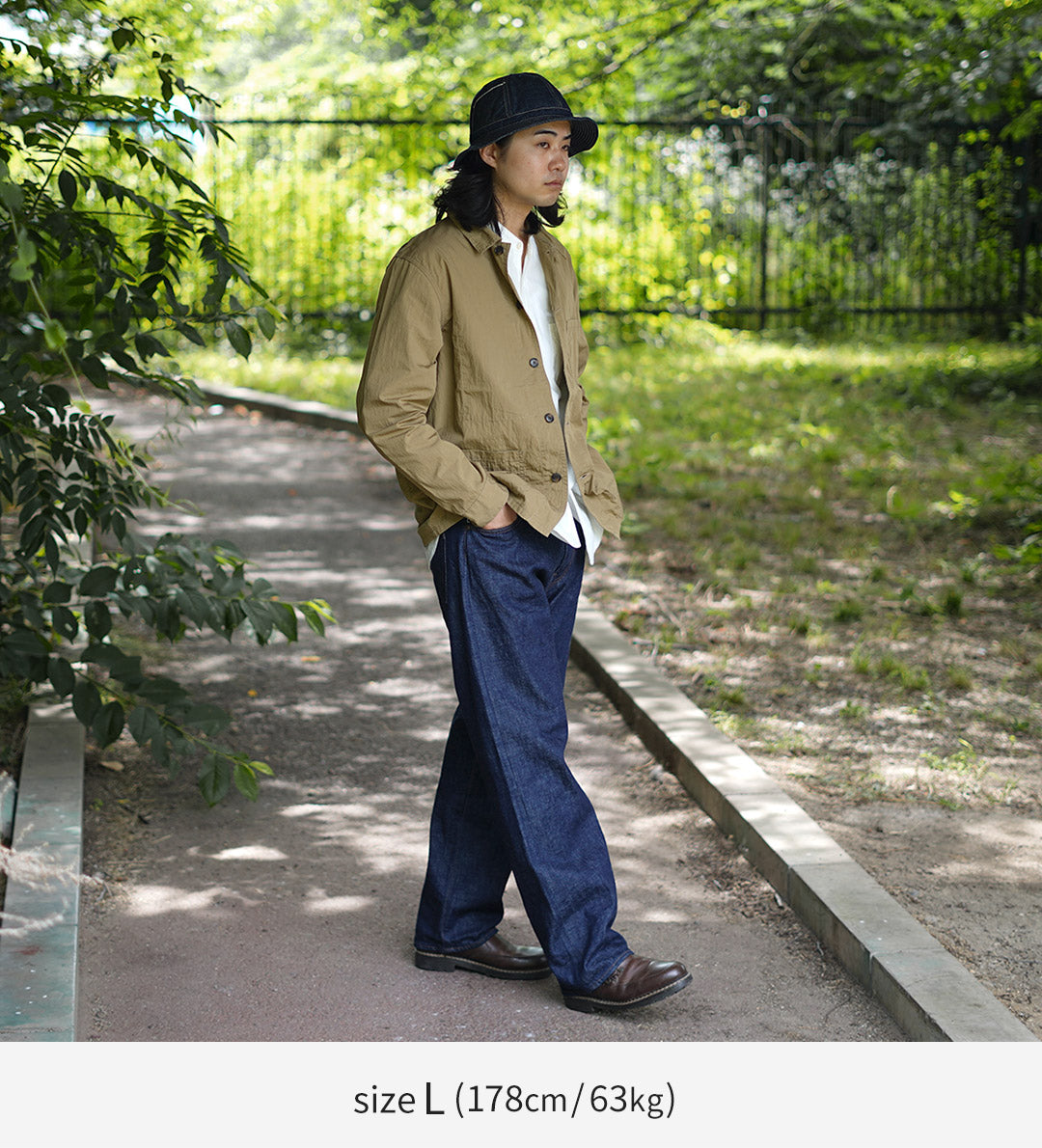 FOB FACTORY(FOBファクトリー) F2394 フレンチ シャツジャケット