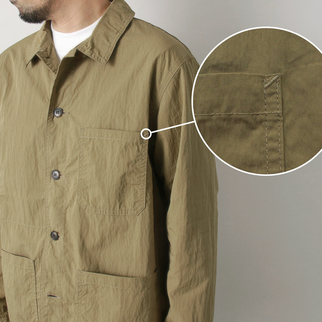 FOB FACTORY(FOBファクトリー) F2394 フレンチ シャツジャケット