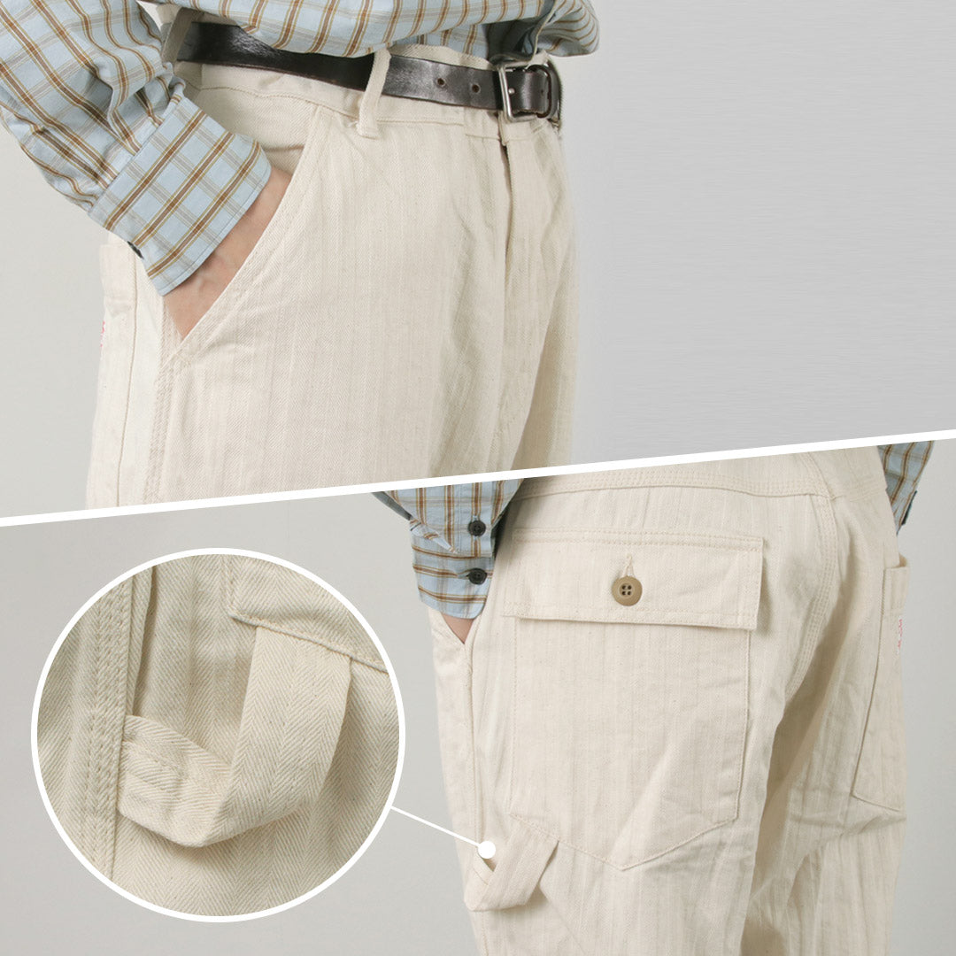 FOB FACTORY(FOBファクトリー) F0485 HBT ペインターパンツ
