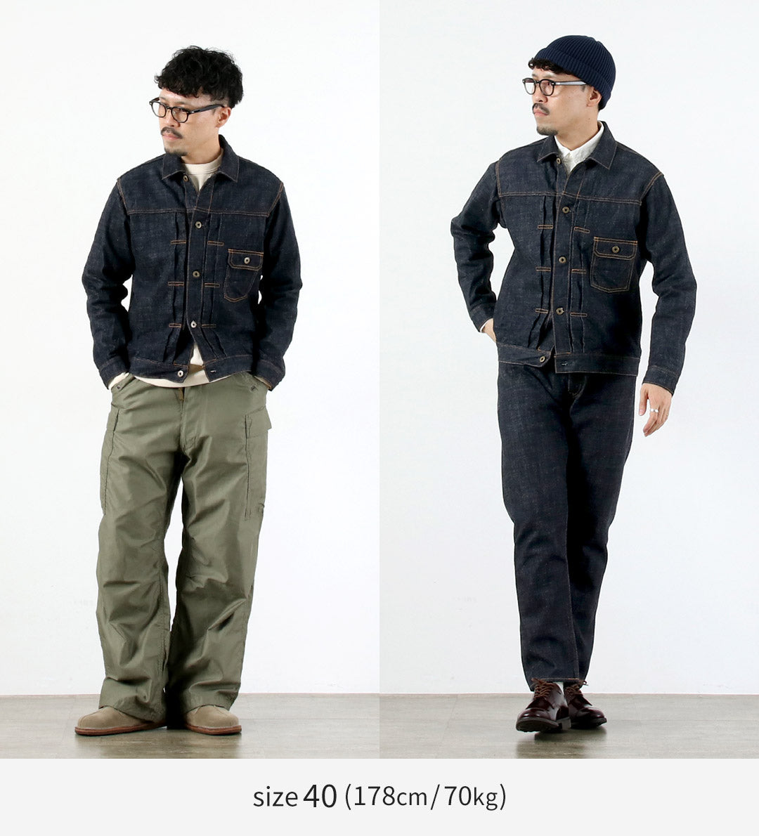 JAPAN BLUE JEANS(ジャパンブルージーンズ) 別注 モンスター デニムジャケット 1st セルヴィッチ 16.5oz コートジボワールコットン RJB3813