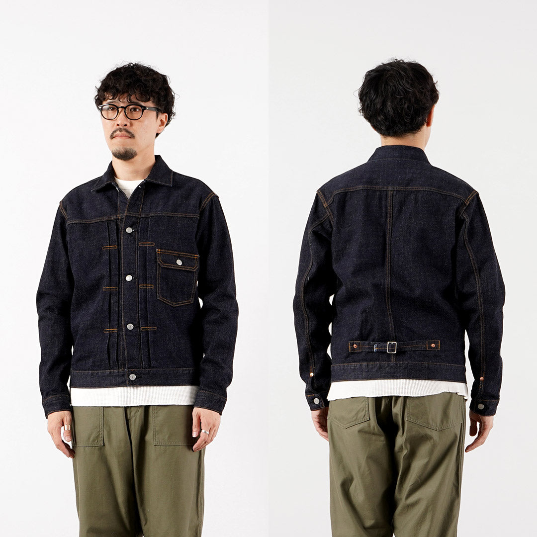 Blue refabric(ブルーリファブリック) モンスター デニムジャケット 1st型 17oz セルヴィッチ 日本製