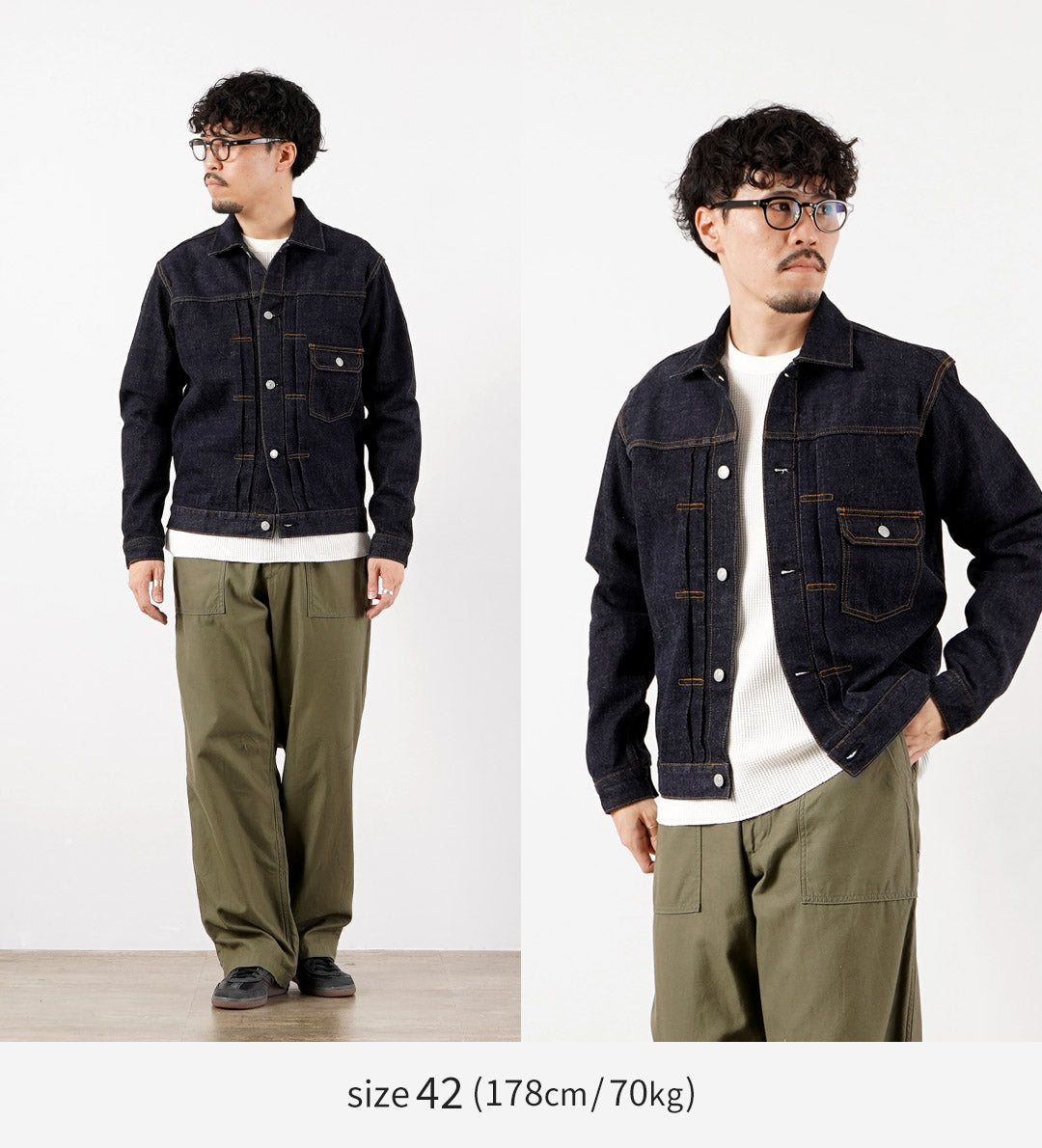 Blue refabric(ブルーリファブリック) モンスター デニムジャケット 1st型 17oz セルヴィッチ 日本製