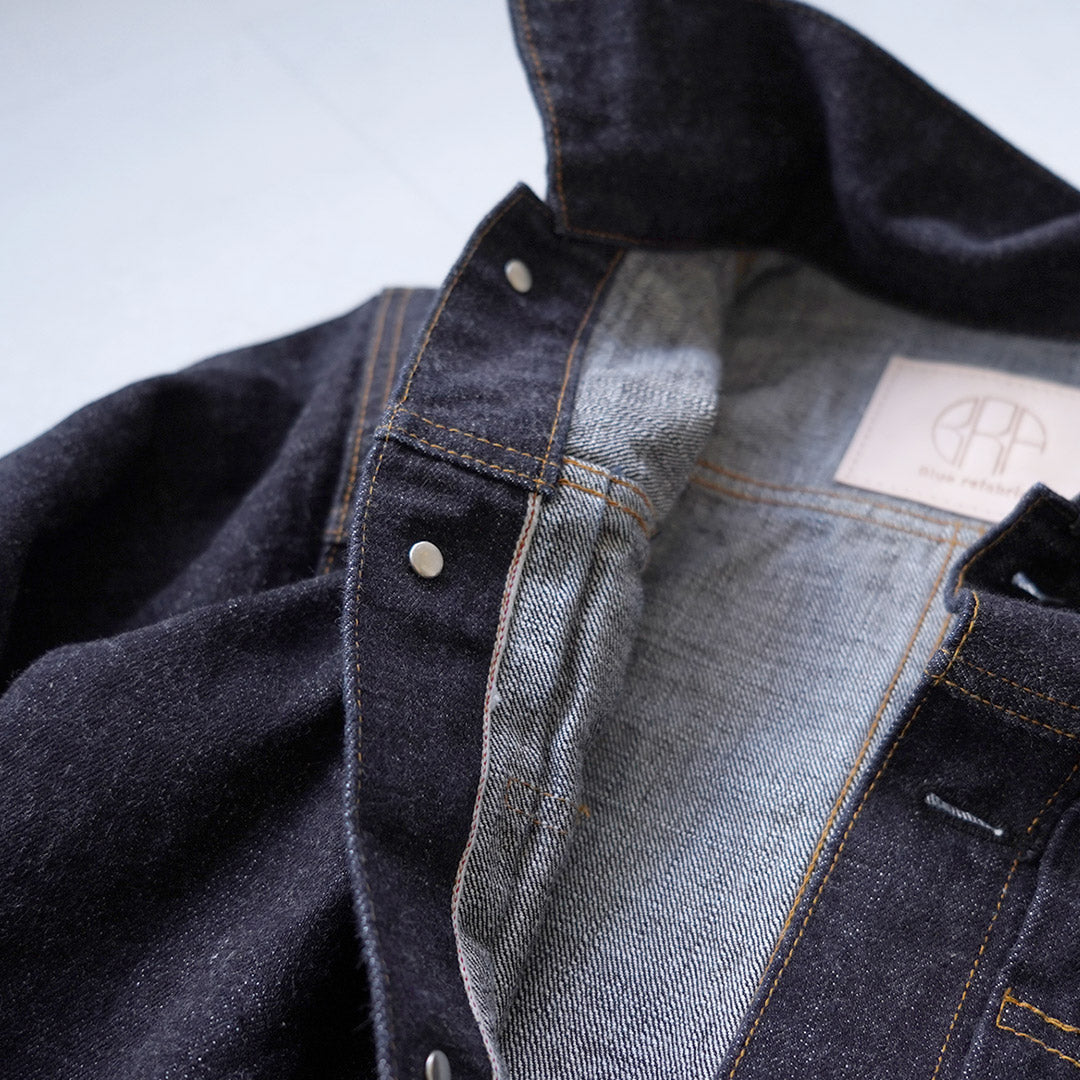 Blue refabric(ブルーリファブリック) モンスター デニムジャケット 1st型 17oz セルヴィッチ 日本製