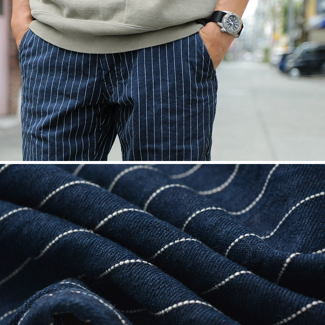 JAPAN BLUE JEANS(ジャパンブルージーンズ) RJB1620 別注 ワイドテーパード チノストライプ