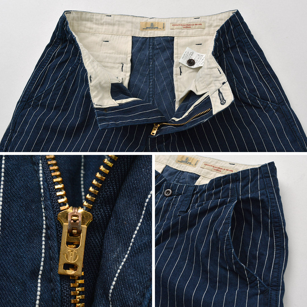 JAPAN BLUE JEANS(ジャパンブルージーンズ) RJB1620 別注 ワイドテーパード チノストライプ