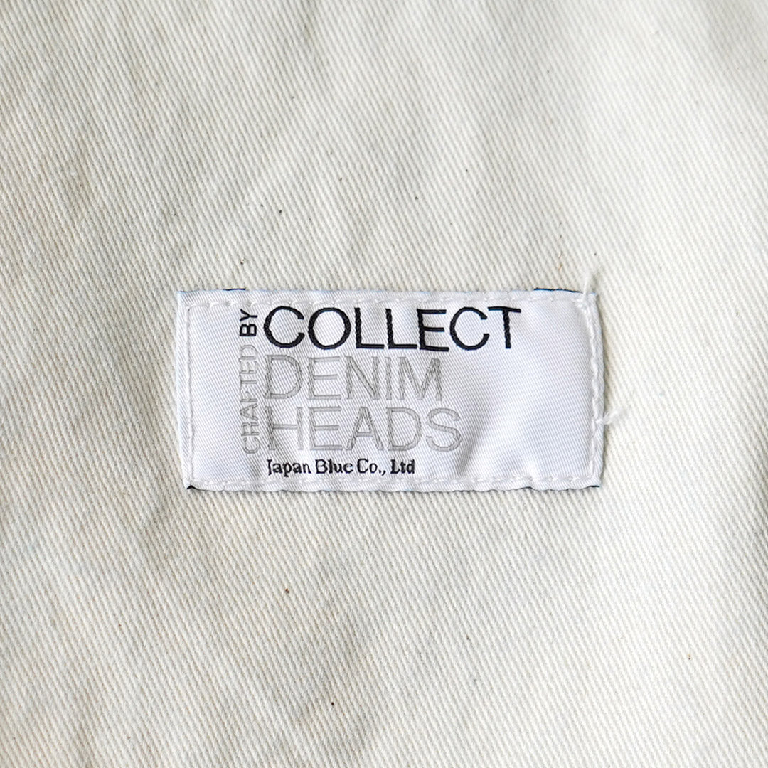 Blue refabric(ブルーリファブリック) ピンヘッドストライプ ワイドテーパード ヴィンテージ チノ 日本製