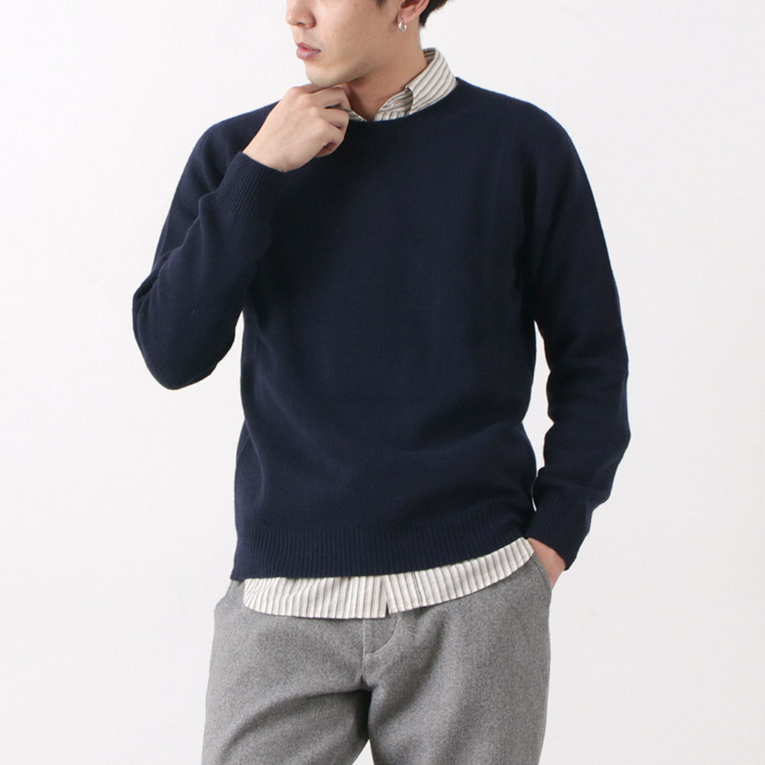 HARLEY OF SCOTLAND(ハーレー・オブ・スコットランド) クルーネックニット