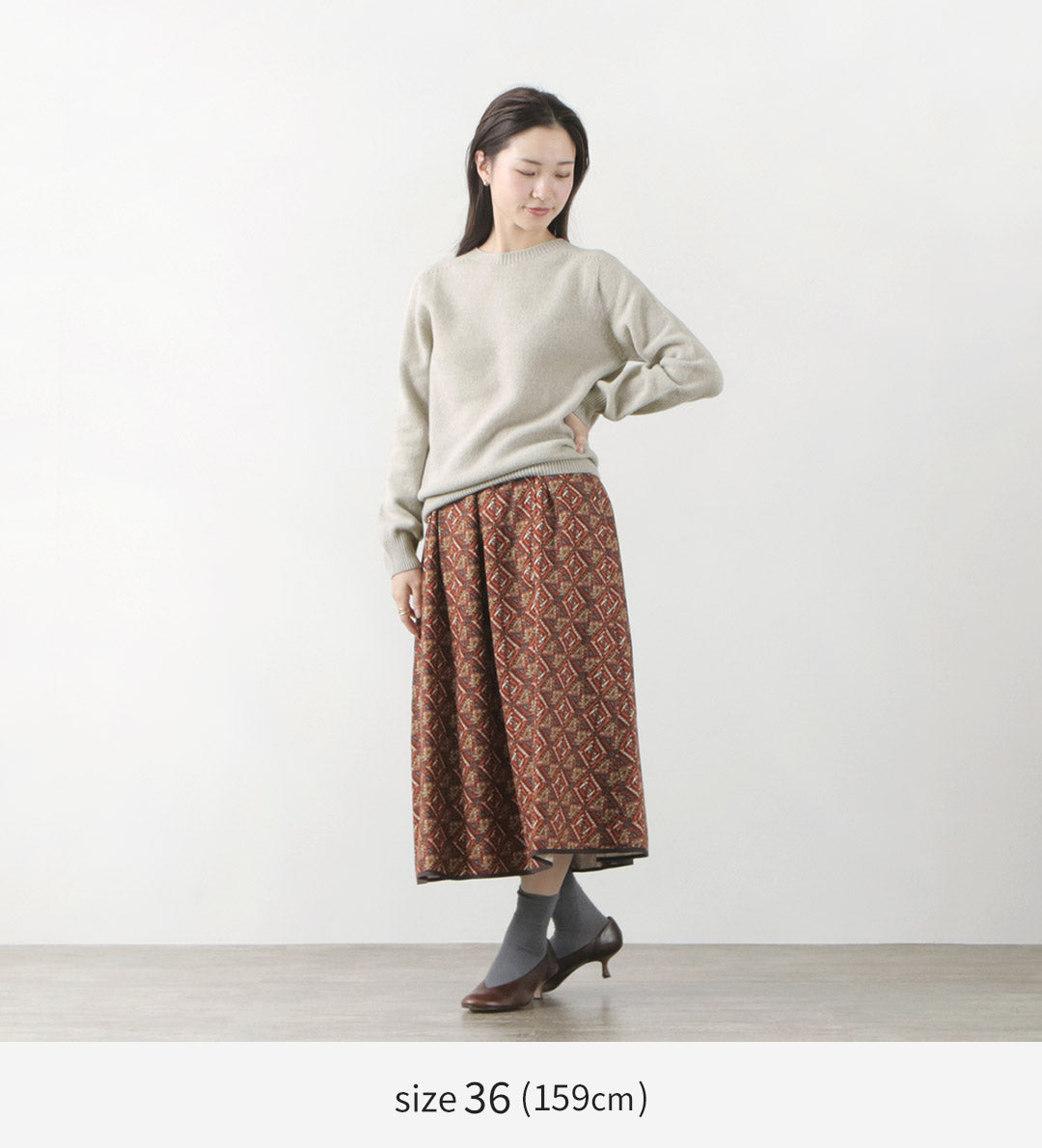 HARLEY OF SCOTLAND(ハーレー・オブ・スコットランド) クルーネックニット