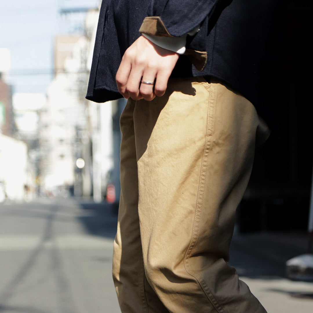 JAPAN BLUE JEANS(ジャパンブルージーンズ) RJB1610 別注 40/3ハイカウントツイル ワイドテーパード ヴィンテージ チノ