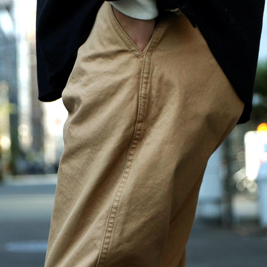 JAPAN BLUE JEANS(ジャパンブルージーンズ) RJB1610 別注 40/3ハイカウントツイル ワイドテーパード ヴィンテージ チノ