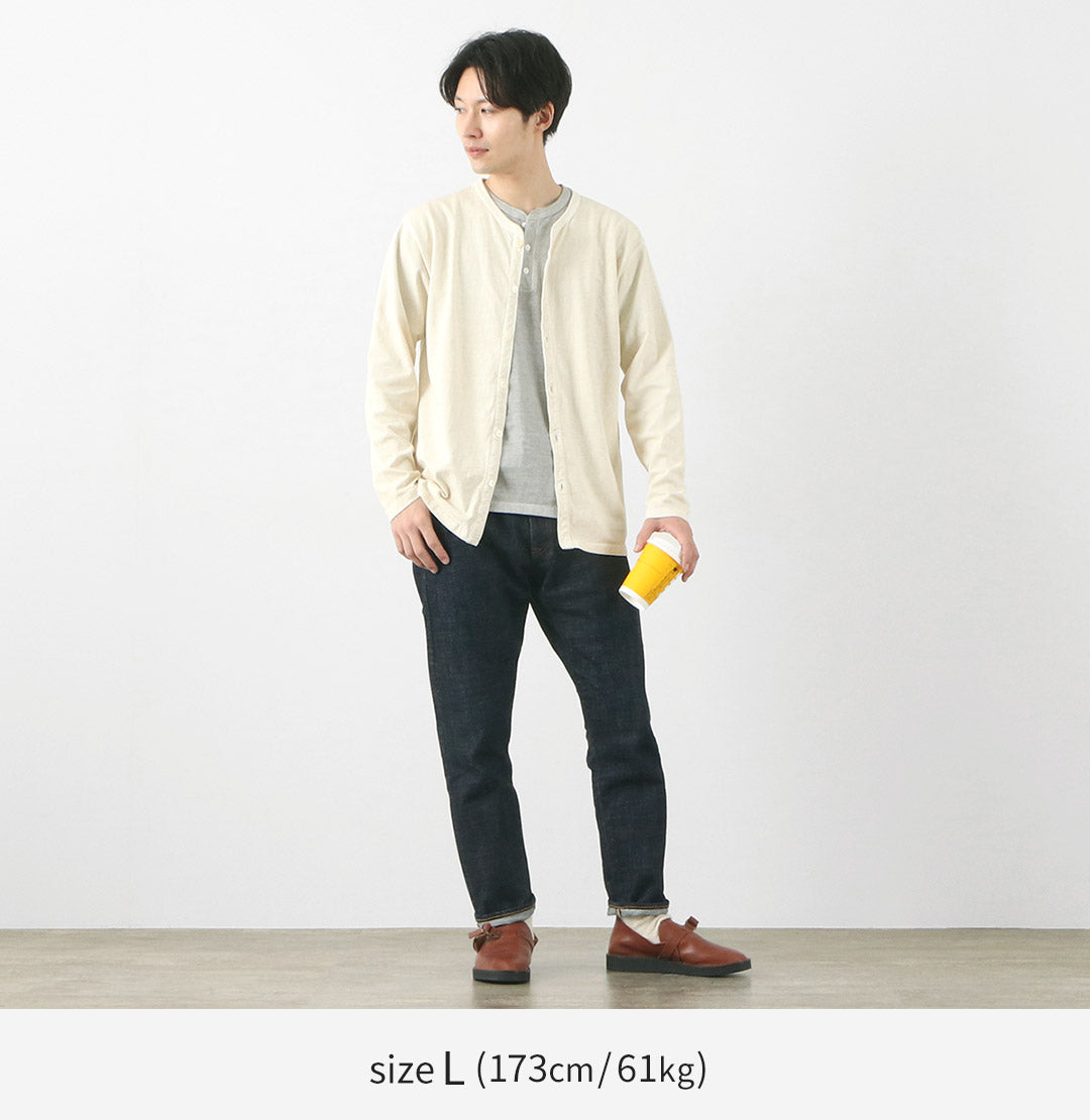 GOOD ON(グッドオン) カラー別注 クルーネック TEE カーディガン