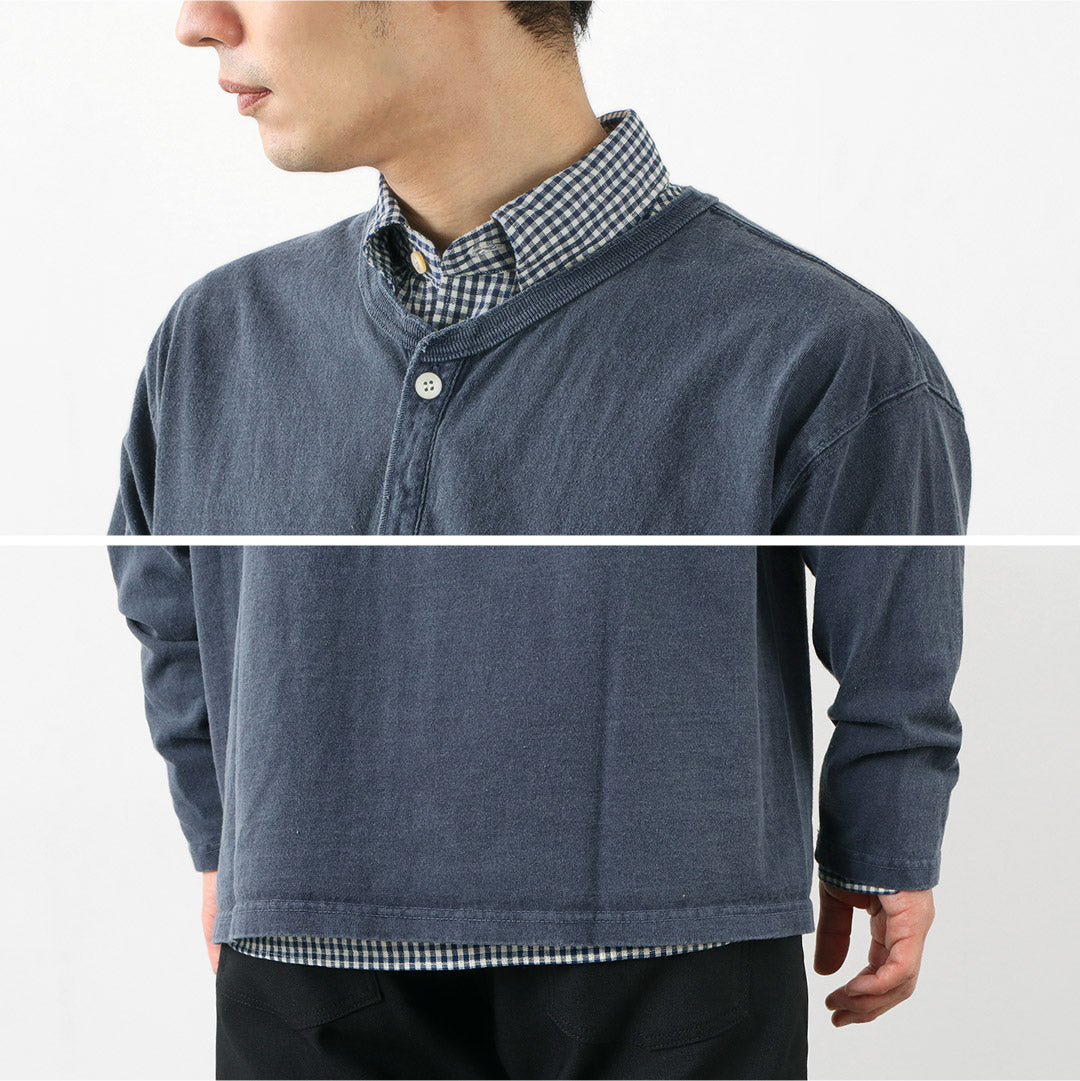 GOOD ON(グッドオン) カラー別注 クルーネック TEE カーディガン