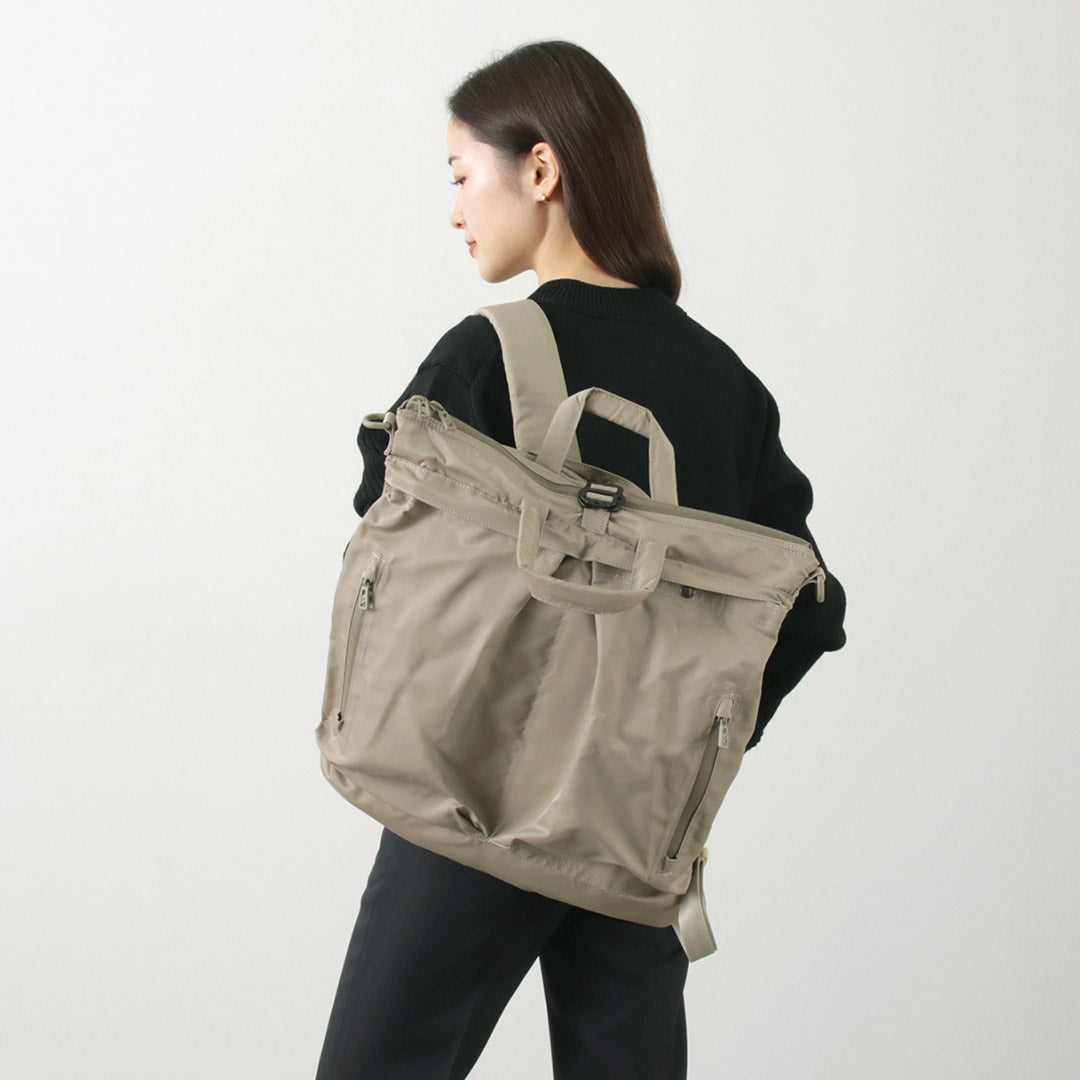 F/CE.(エフシーイー) リサイクルツイル 3WAY ヘルメットバッグ