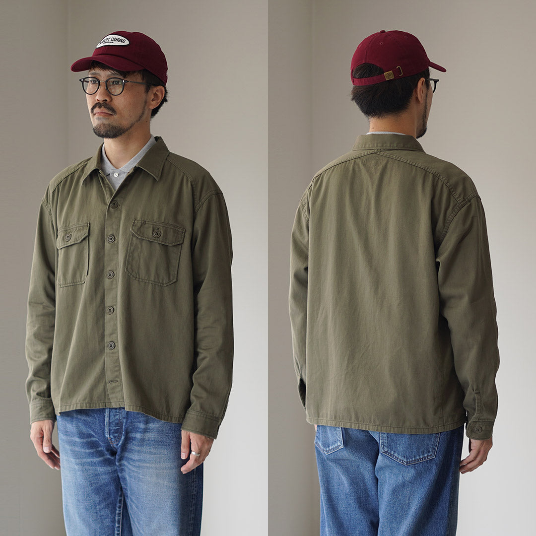 JAPAN BLUE JEANS(ジャパンブルージーンズ) 別注 ミリタリーフィールドシャツ