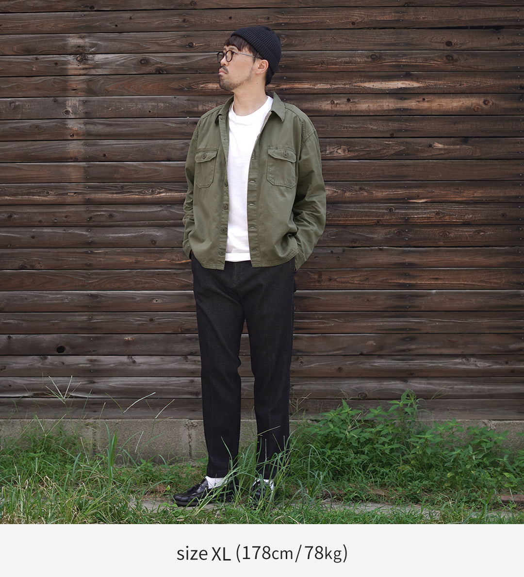 JAPAN BLUE JEANS(ジャパンブルージーンズ) 別注 ミリタリーフィールドシャツ