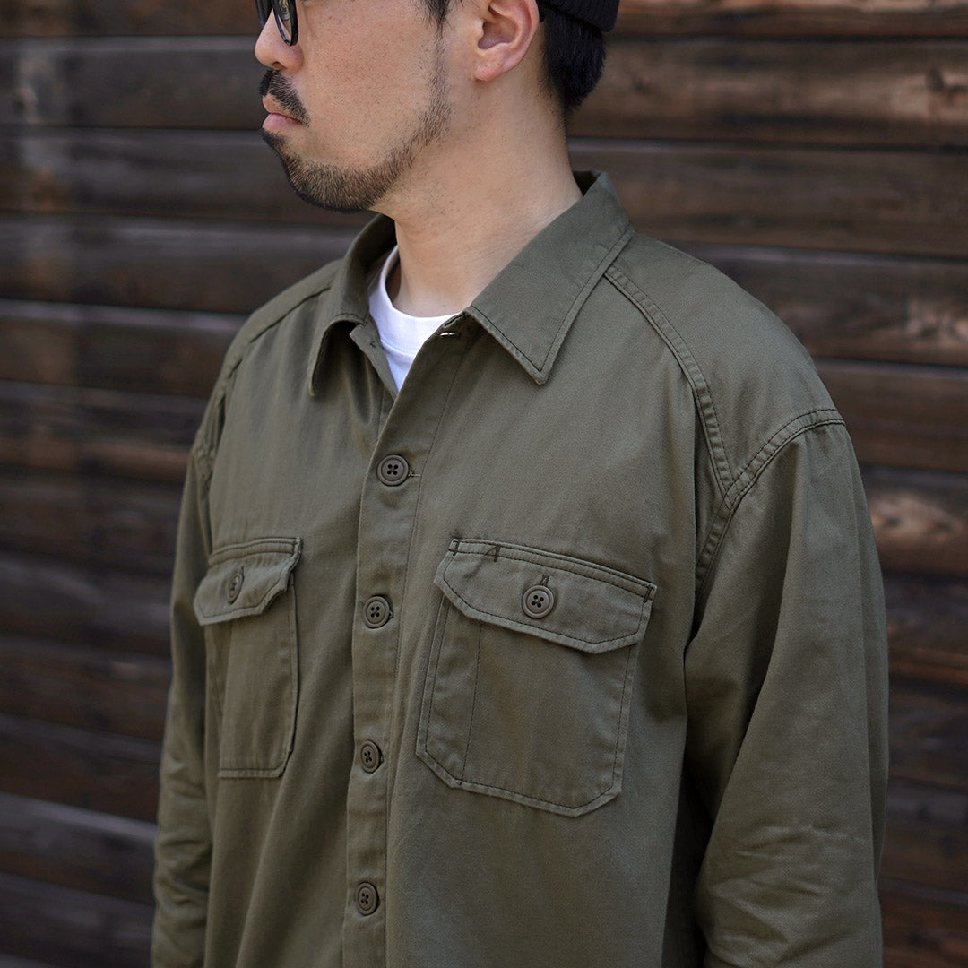 JAPAN BLUE JEANS(ジャパンブルージーンズ) 別注 ミリタリーフィールドシャツ