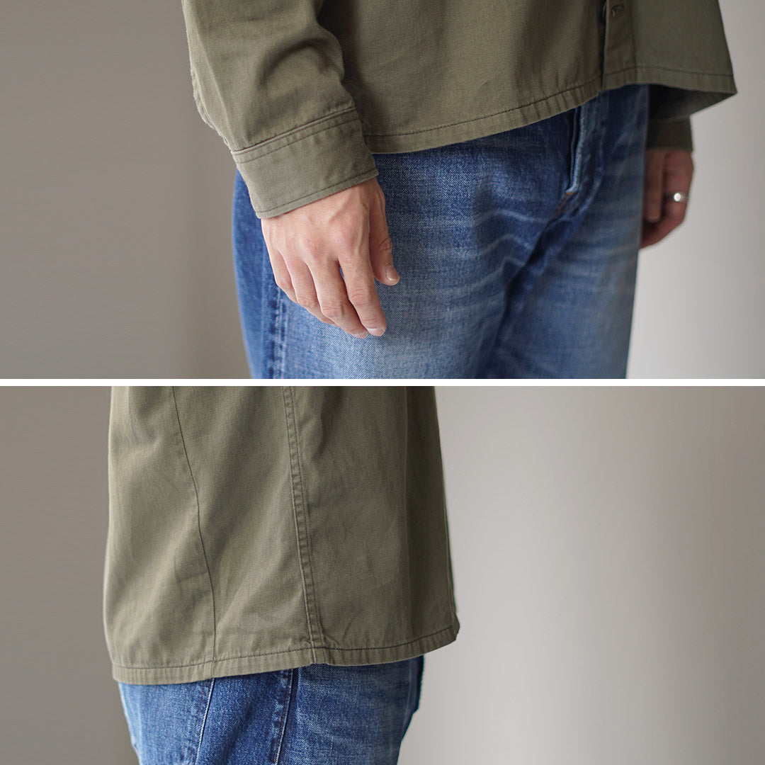 JAPAN BLUE JEANS(ジャパンブルージーンズ) 別注 ミリタリーフィールドシャツ