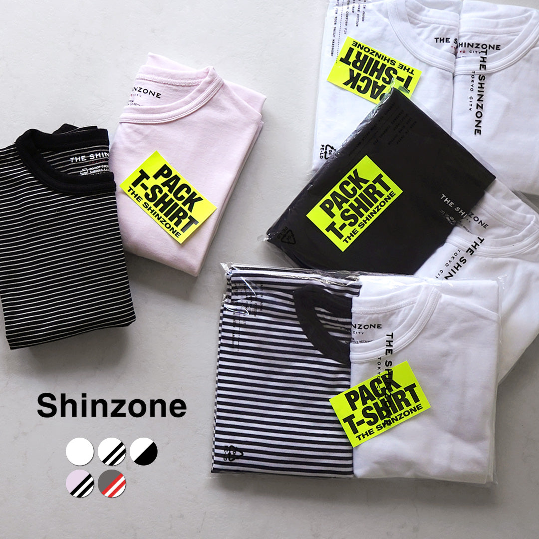 SHINZONE(シンゾーン) カラー別注 パックTシャツ 20SMSCU66