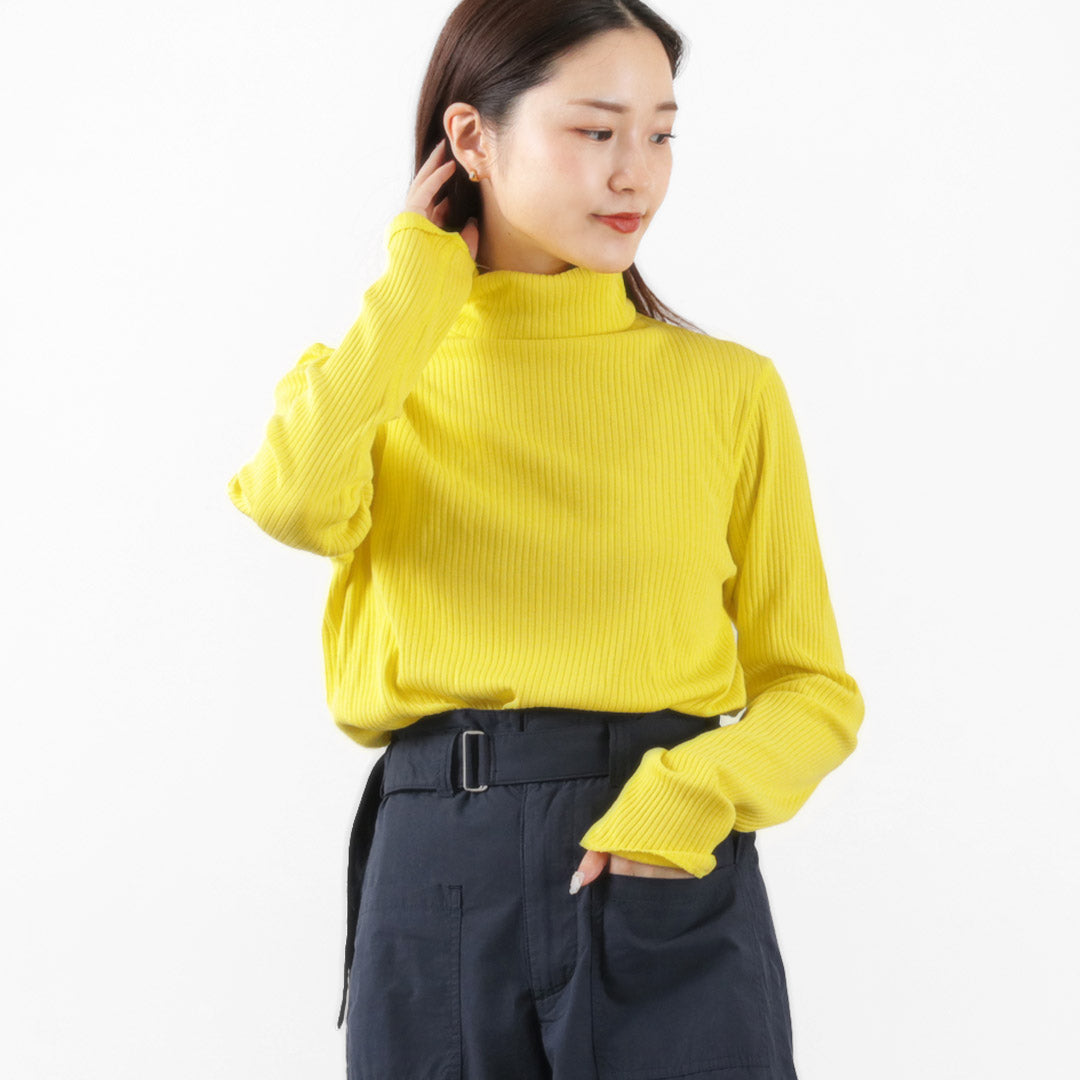 【20%OFF】SHINZONE(シンゾーン) ハイネックリブ 2024年モデル 19SMSCU05 24SMSCU05