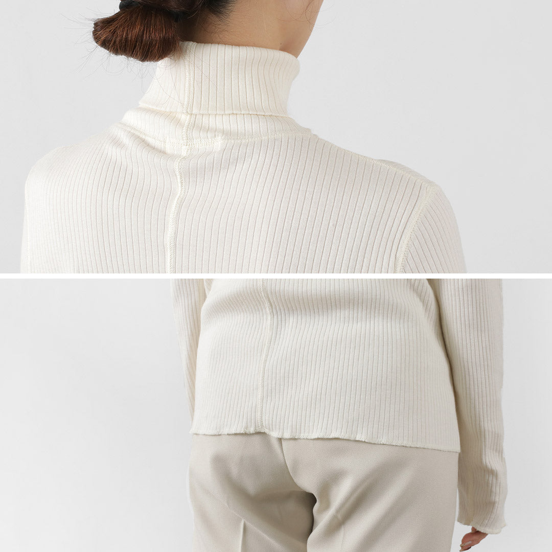 【20%OFF】SHINZONE(シンゾーン) ハイネックリブ 2024年モデル 19SMSCU05 24SMSCU05