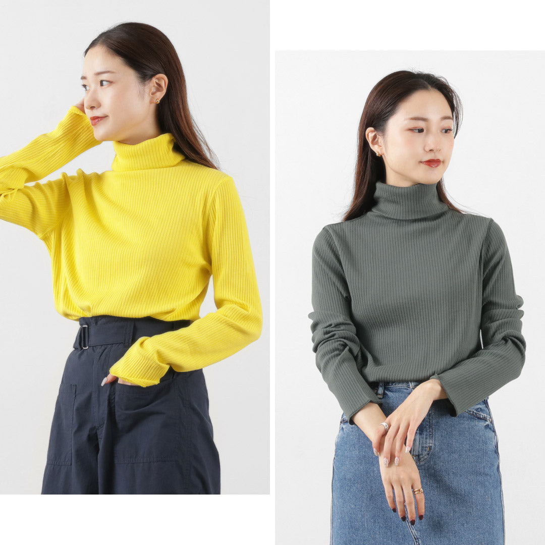 【20%OFF】SHINZONE(シンゾーン) ハイネックリブ 2024年モデル 19SMSCU05 24SMSCU05