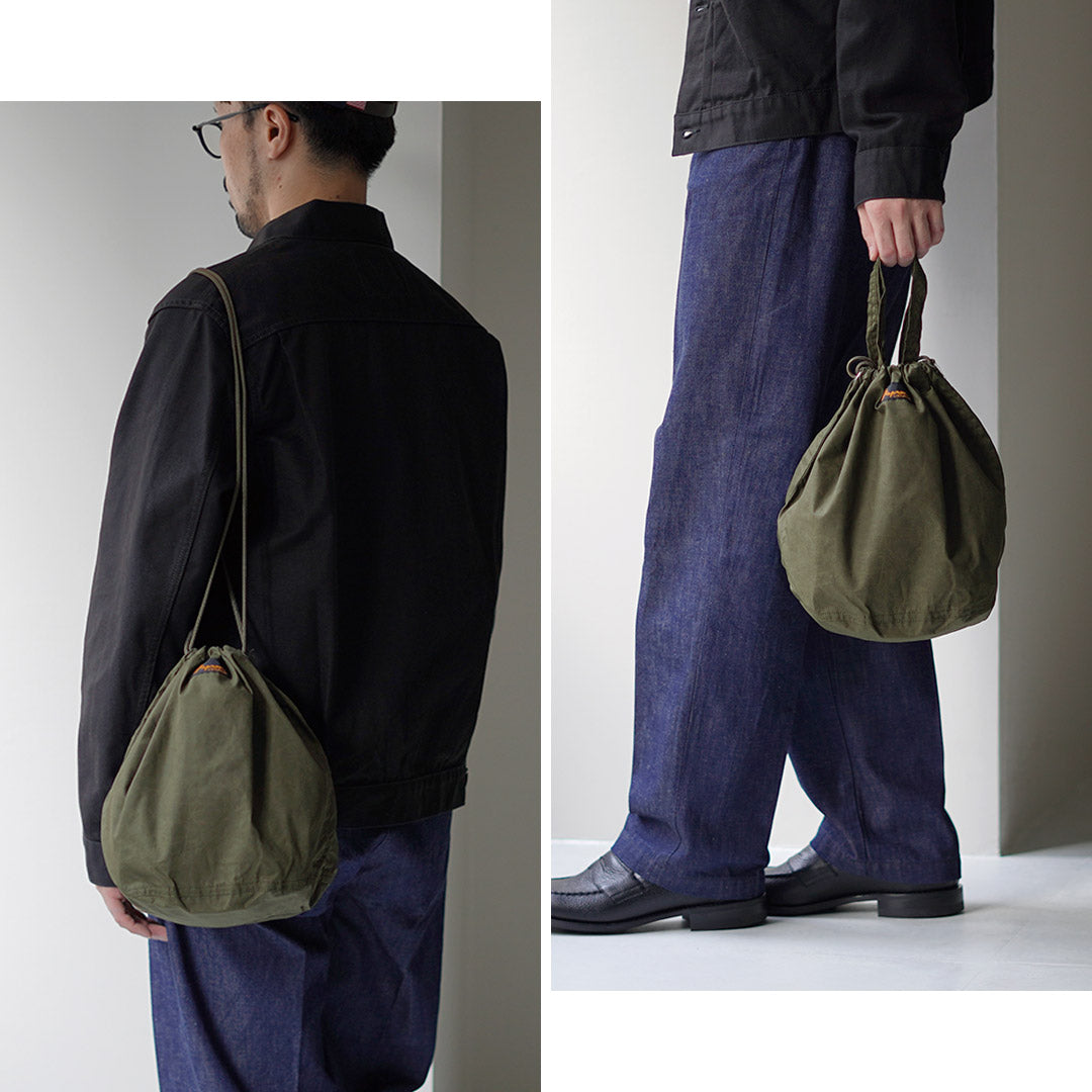 NAPRON(ナプロン) 別注 パラフィン ペイシェントバック 13L/M