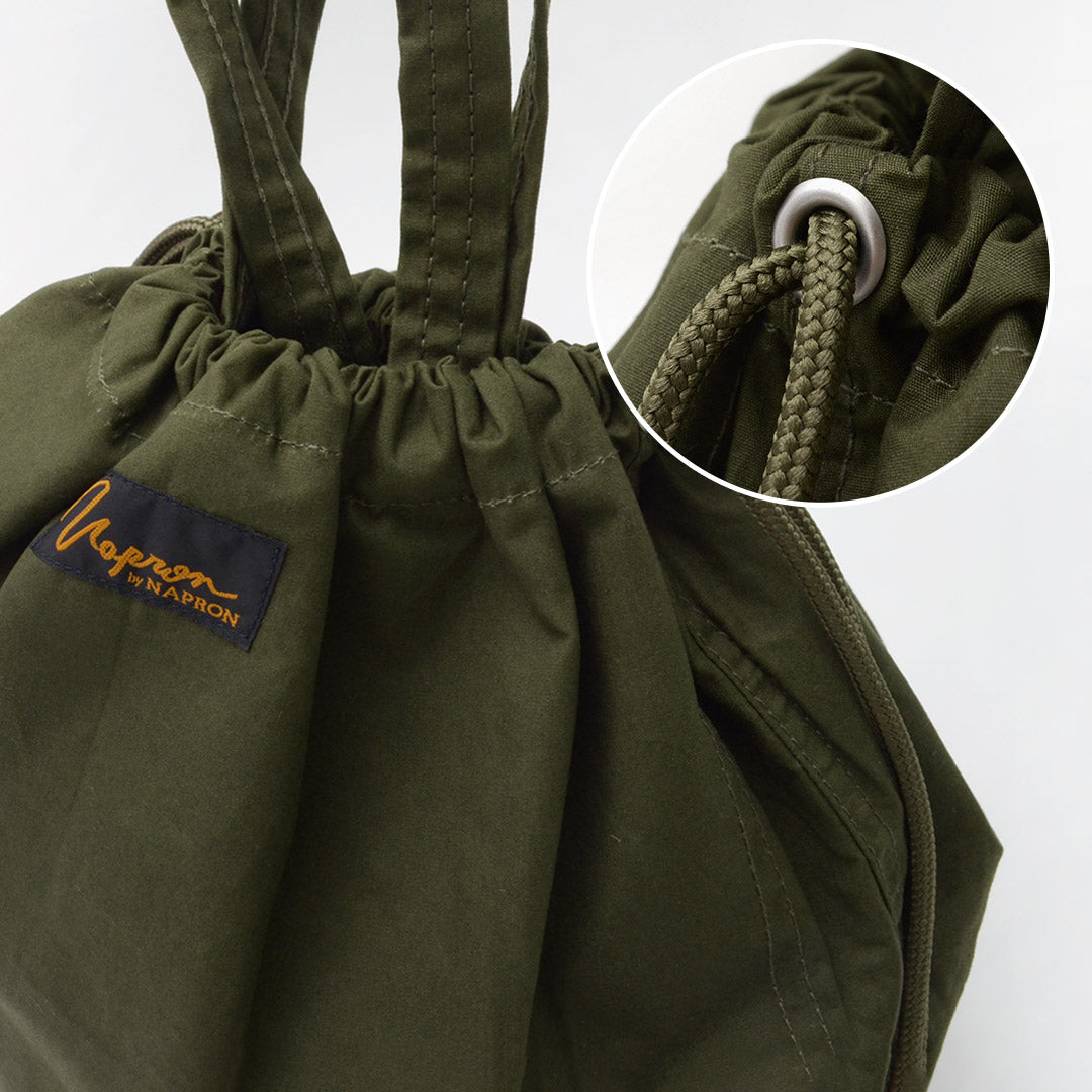 NAPRON(ナプロン) 別注 パラフィン ペイシェントバック 13L/M
