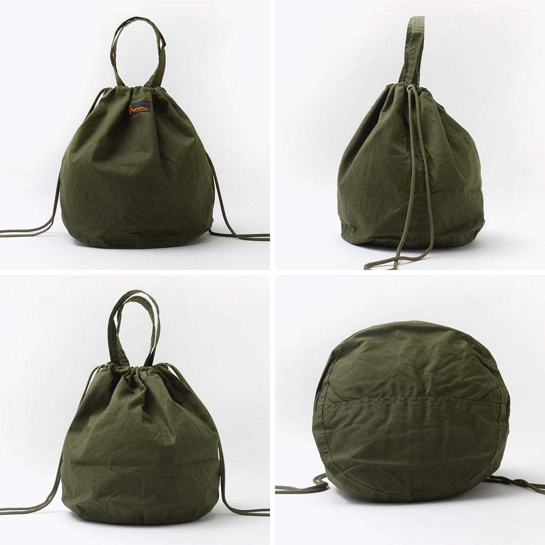 NAPRON(ナプロン) 別注 パラフィン ペイシェントバック 13L/M