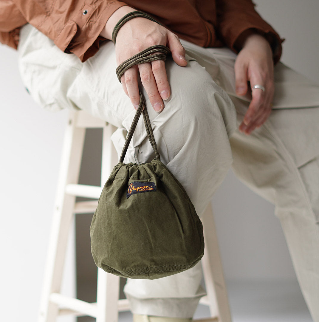 NAPRON(ナプロン) 別注 パラフィン ペイシェントバッグ 5L/S