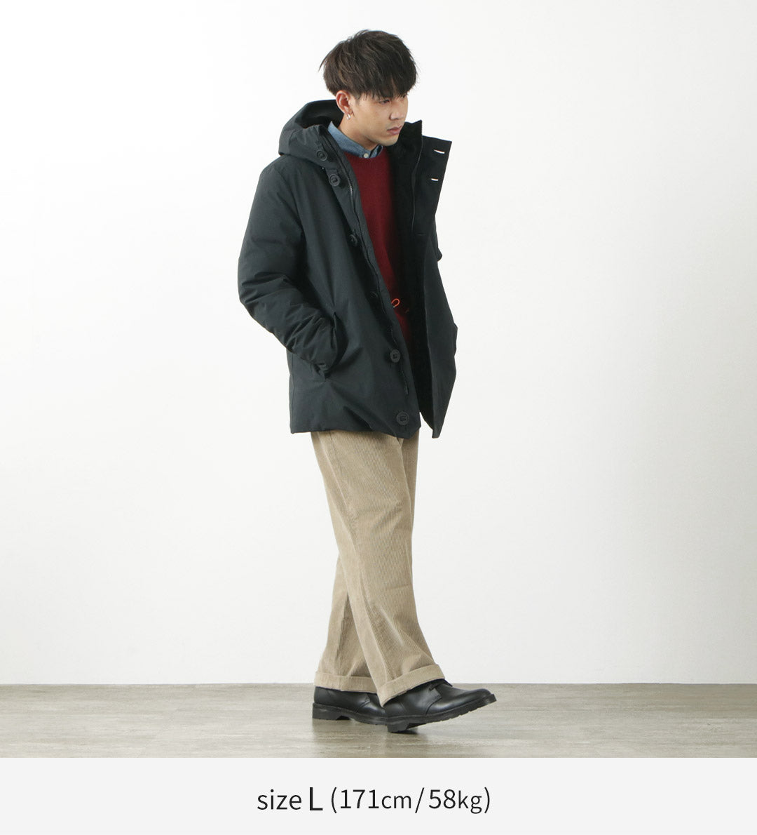 【30%OFF】SAVE THE DUCK(セーブザダック)ローナン シンセティック ダウン フードコート