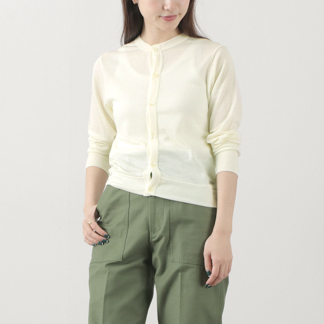 【30%OFF】GICIPI(ジチピ) ペペローネ クルーネックカーディガン