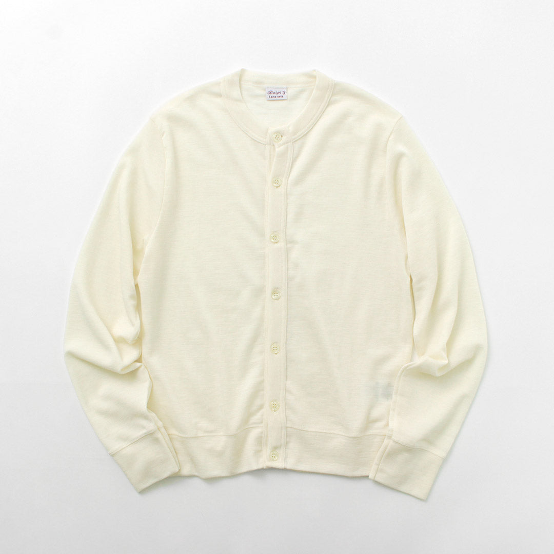 【30%OFF】GICIPI(ジチピ) ペペローネ クルーネックカーディガン