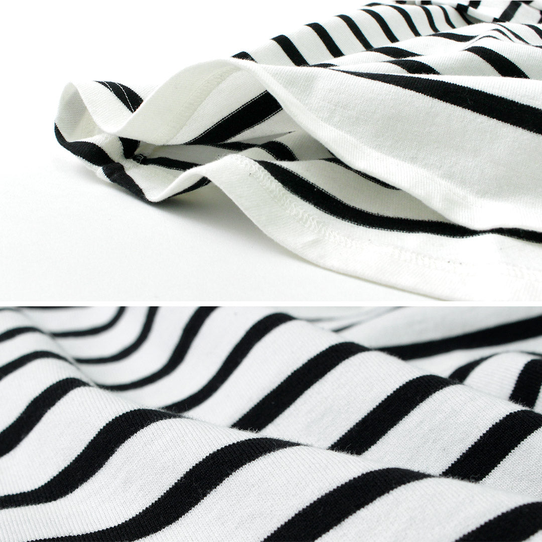 【30%OFF】SHINZONE(シンゾーン) パネルボーダートップ 22SMSCU03